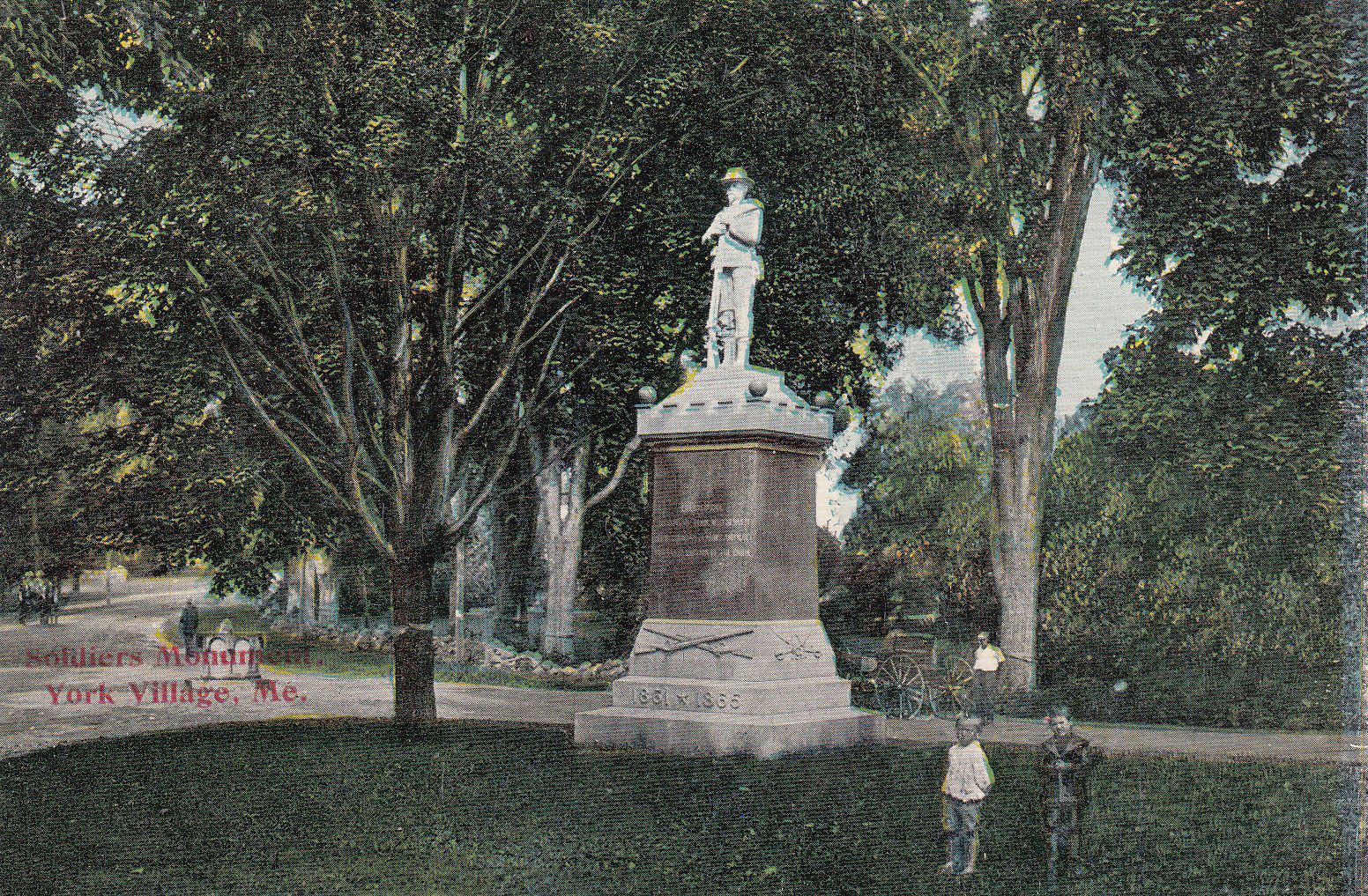 Boys with bubbling trough