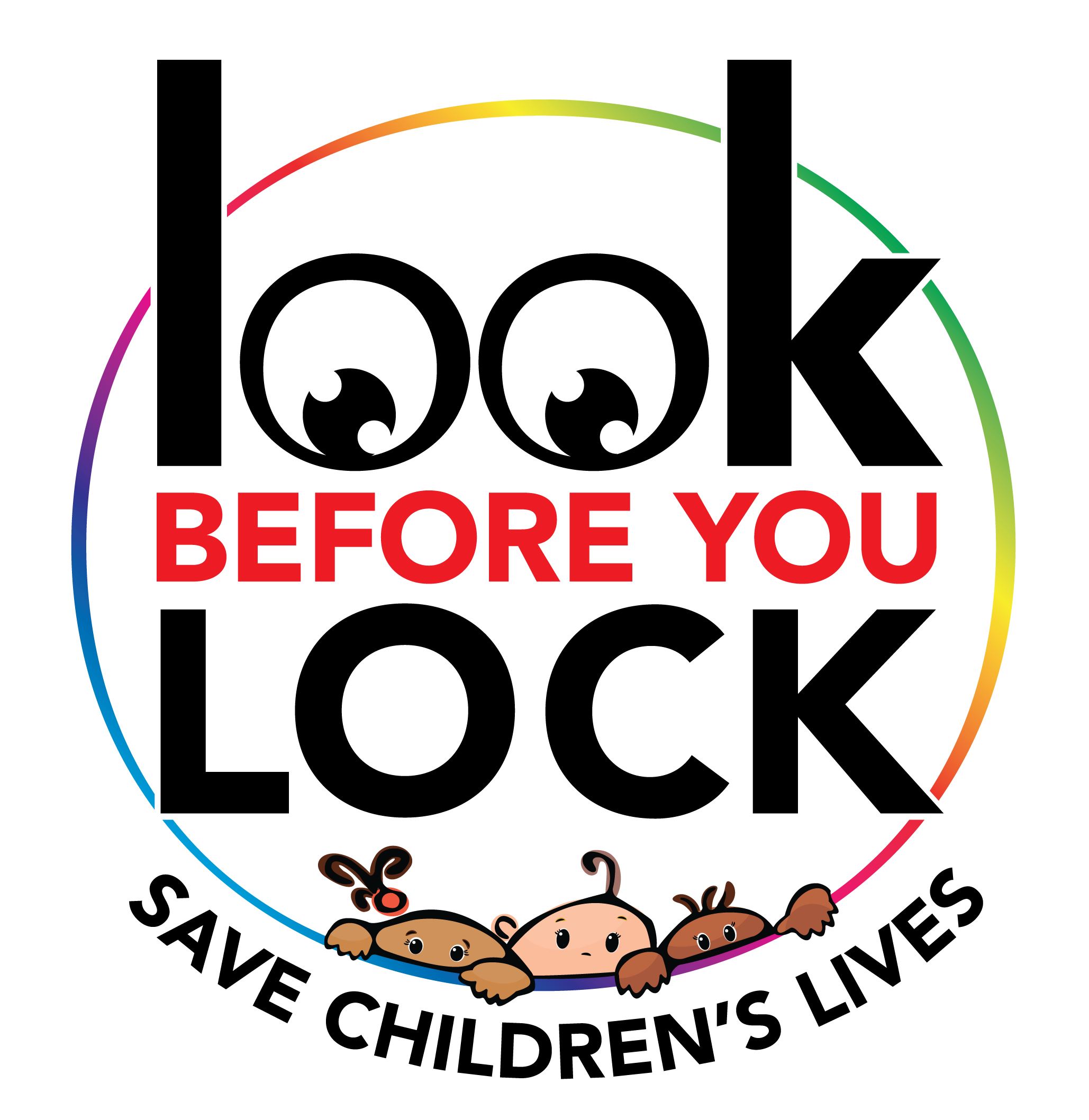 Look before you lock logo